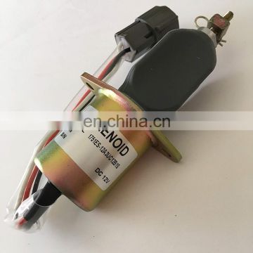 Engine 12V Fuel Shut Off Solenoid 1751ES-12A3UC12B1S for Excavator R60-5