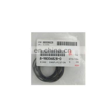 Excavator Engine Spare Parts 8-98006828-0 8980068280 Piston Pin Snap Clip Spring Ring Price