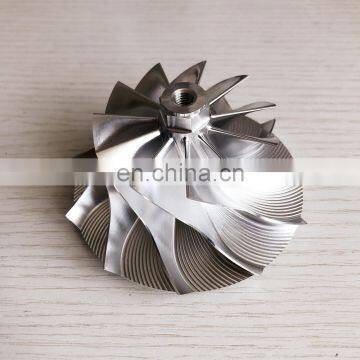 GT3788LVA 753610-0004 60.98/88.25mm 11+0 Blades High Performance Turbo Billet/aluminum 2618 Compressor Wheel for Chevy 6.6L photo-2