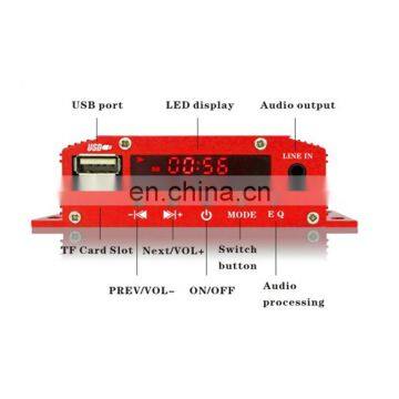 Auto Technical Parameters With Supporting Audio Output Function Motorcycle MP3 photo-2