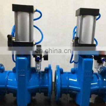 Aluminium Alloy Flanged Pneumatic Pinch Valve