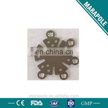 Pure Titanium Preformed Orbital Plate, Small, Right, 0.4mm Thick photo-5