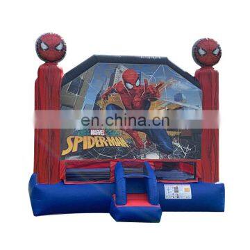 Spider Man Bounce House Bouncy Castle Commercial Kids Jumping Spiderman Bouncer For Sale
