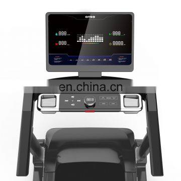 YPOO Manufacturer Wholesales 150kg User Max Weight Semi Commercial Treadmill With Screen Luxury Motorized Treadmill Price photo-6