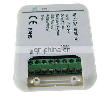 DC12-24V Strip Light 5CH LED Controller Wifi 5 Channel Smart Phone APP Control photo-2