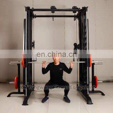 Professional Commercial Gym Strength Machine Free Weight YW-1761 Smith and Multi Functional Trainer Machine photo-3