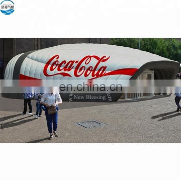 High quality customized inflatable giant air oval dome tent for exhibition and event/ inflatable emergency shelter tent