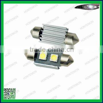 Universal LED 31mm 2smd 5050 Auto Side Wedge Tail Trunk Map Lights Bulbs strobe flash light for car