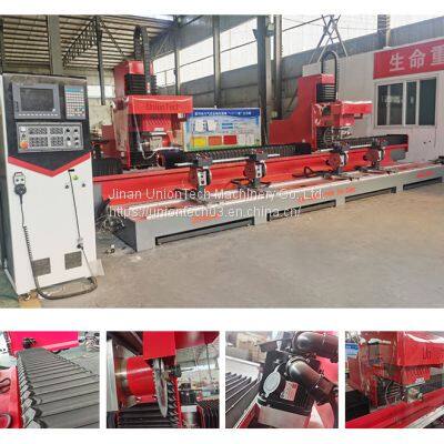 Jinan UnionTech Aluminum Profile Doors Window Double Mitre Cutting Saw Machine photo-5