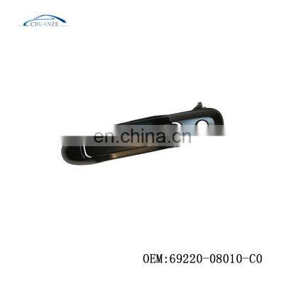 AUTO SPARE PARTS DOOR HANDLE FOR TOYOTA SIENNA 1998-2003 OUTSIDE FRONT LEFT SMOOTH BLACK 69220-08010-C0