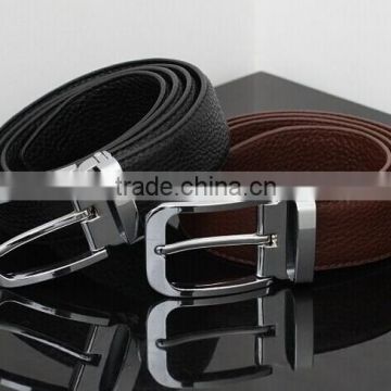 man pu belt faux leather belt with revolving alloy buckle