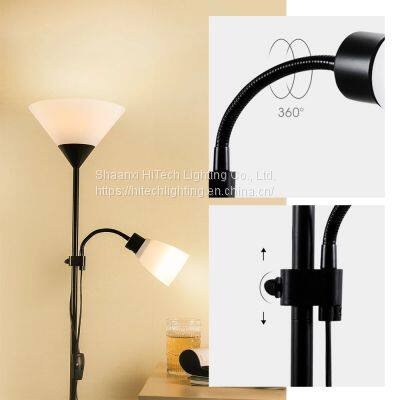 Modern Led Floor Lamps For Living Room Bedroom Corner Lamp E27 Bulb Holder Standing Lamps American Style Decor Floor Light photo-3