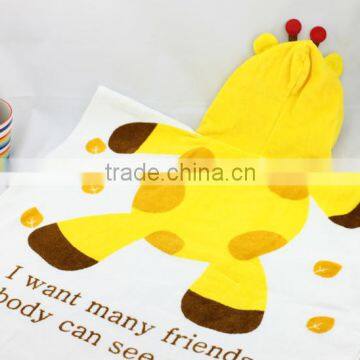 Lovely Animal Patten Baby Bathrobe photo-6