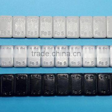 fe steel adhesive wheel balance weights roll