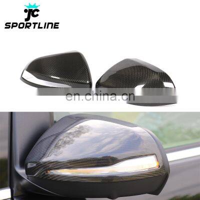 V-Class W447 Dry Carbon Fiber Side Mirror Covers for Mercedes Benz Vito V220 V250 16-18