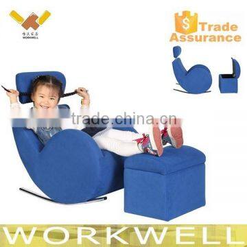 WorkWell best selling kids recliner sofa,children sofa