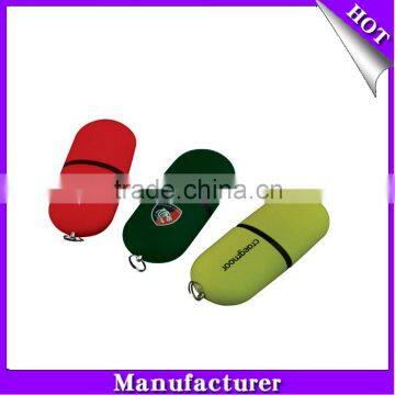 2.0/3.0 lipstick rubber touch with logo free ,customized logo usb flash drive 512m 1gb 2gb 4gb 8gb 16gb 32gb