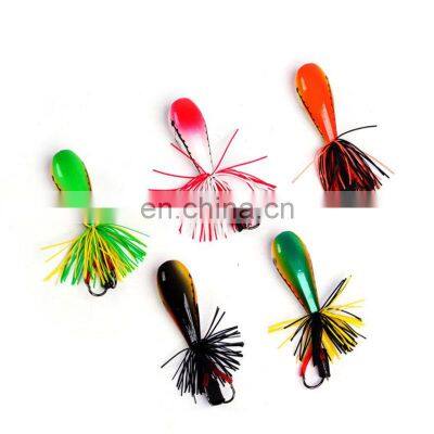 Top Selling 5.5cm 10g Factory wholesale High Quality Fishing Frog Lure Fishing tackles