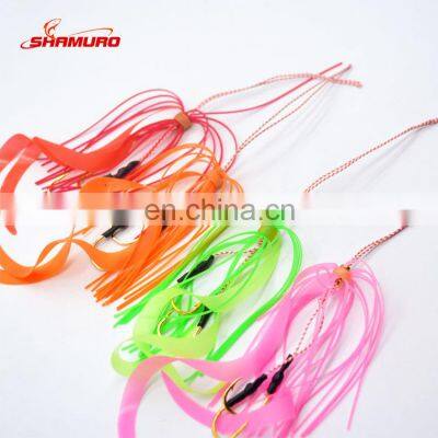 Fly Tying Rubber Threads Skirts Silicone Straps for Flies Lure Beard wire Making Random Mixing Color