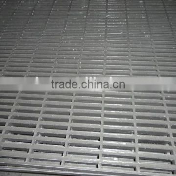 Durable fiberglass plastic rectangular grating panel