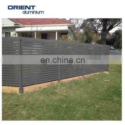 Wholesale 4 Rails Horse Fence Aluminium Material With High Quality