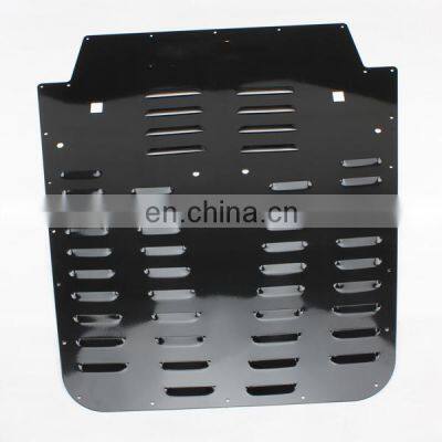 Hood Louver for Jeep JK 2007-2018 Black Powder Coat Louvered Hood Panel Auto Parts