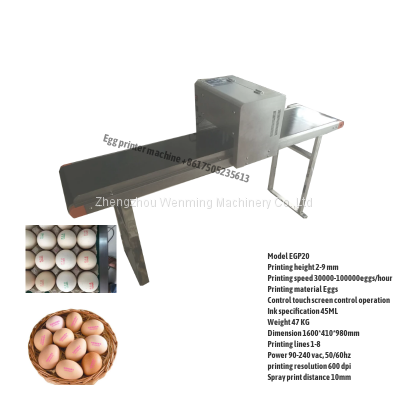 Automatic Egg Printer Machine Egg coding Machine Egg printing Machine