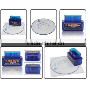 Car Factory Professional Diagnostic Tool Elm327 Bluetooth OBDII OBD2 Car Auto Code Scanner, Auto Tracking, Code Reader Scanner