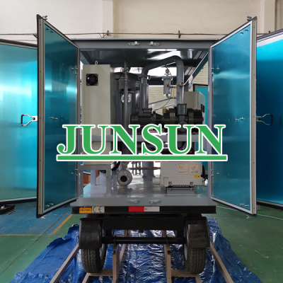 2022 Trailer Mounted Fully Enclosed Type Dielectric Transformer Insulating Oil Filtration Plant