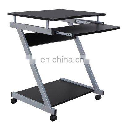 Home Office Furniture Stainless Steel Computer Desk Table Executive Modern Computer Office Desks With Drawer photo-5