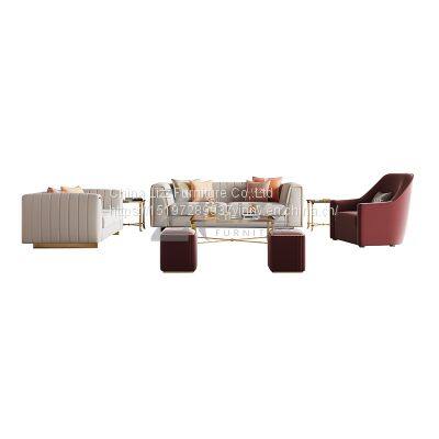 Modern Fashionable Living Room Sectional Leisure Sofa Set