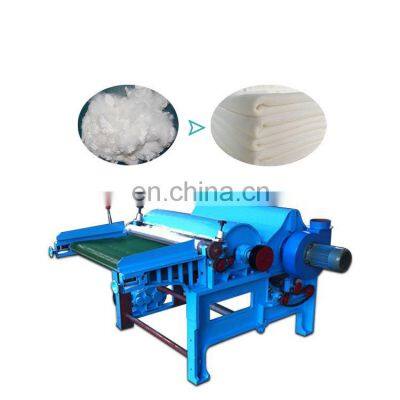 New model textile waste fiber opening and tearing machine