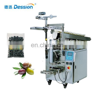 Semi-automatic chain bucket packing machine with map device vertical packing machine