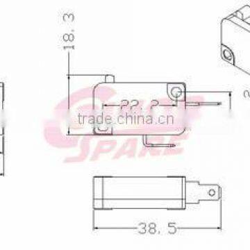 China Supplier Manufacture Discount Vacuum Cleaner Micro Switches photo-3
