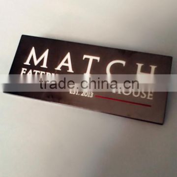 custom MATCH lapel pins name tag