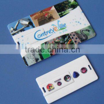 custom usb flash drive business card reader