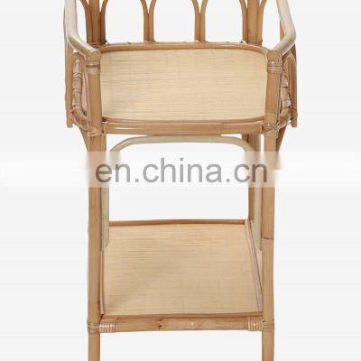 High Quality Doll Changing Table in Rattan, Mini Beige Rattan Bed for Dolls Best Price Wholesale Vietnam Supplier photo-2