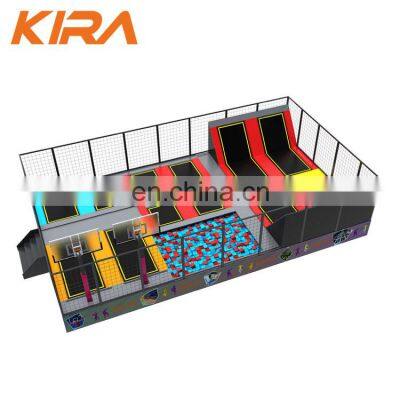 Commercial Design Shopping Mall Trampoline Parks With Ninja Course photo-4