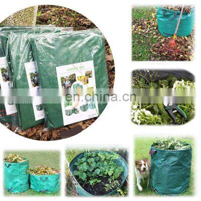 Heavy Duty Pop Up/pe 600d Polyester Gardening Bag With Spring photo-5