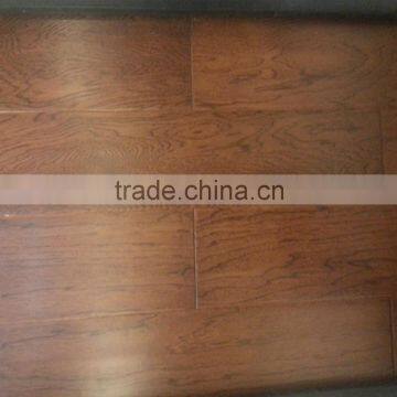 Pecan Smooth Engineered Solid Wood Flooring Hot Sale