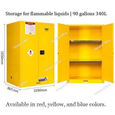 110 gallons 410L  Flammable liquid storage explosion-proof cabinet Hengna Factory