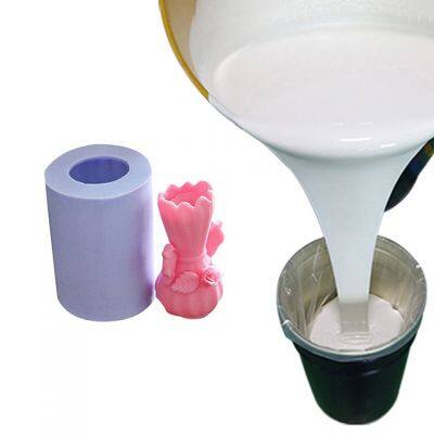 Free Sample Rtv2 Liquid Silicone Rubber Molding Casting Materials Candle Soap Mold photo-2