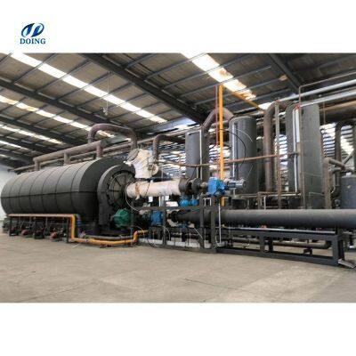 Waste to Fuel Pyrolysis Machine Continuous Plastic Recycling to Plastidiesel Production Plant photo-3