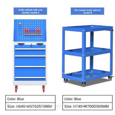 Hot Sale Compact Tool Cart on Wheels – Portable Tool Trolley for Small Spaces Supplier photo-3