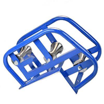 Heavy Duty Cable Laying Pulley Blocks - HDPE Sheave & Steel Frame for Overhead Power Line Stringing (Plate, Corner, Wellhead Types) photo-3