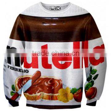 OEM Service All Over Digital Printing Custom Design Sublimation Crew Neck Sweatshirt photo-2