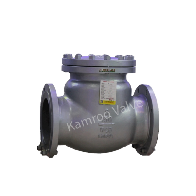 API 6D Industrial Flange Wafer Cast Iron Forged Stainless Steel Swing Check Valve High Temperature Low Pressure Commercial