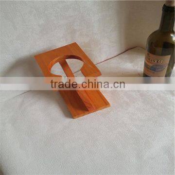 Wooden Wine Bottle Rack, Wine Bottle Display Shelf, Single Bottle Holder Wine Rack photo-2