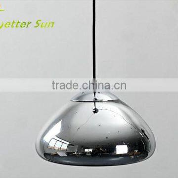 Modern Glossy Decorative Hanging Glass Pendant Light