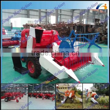 Hot sale driving wheel mini combine harvester for sale